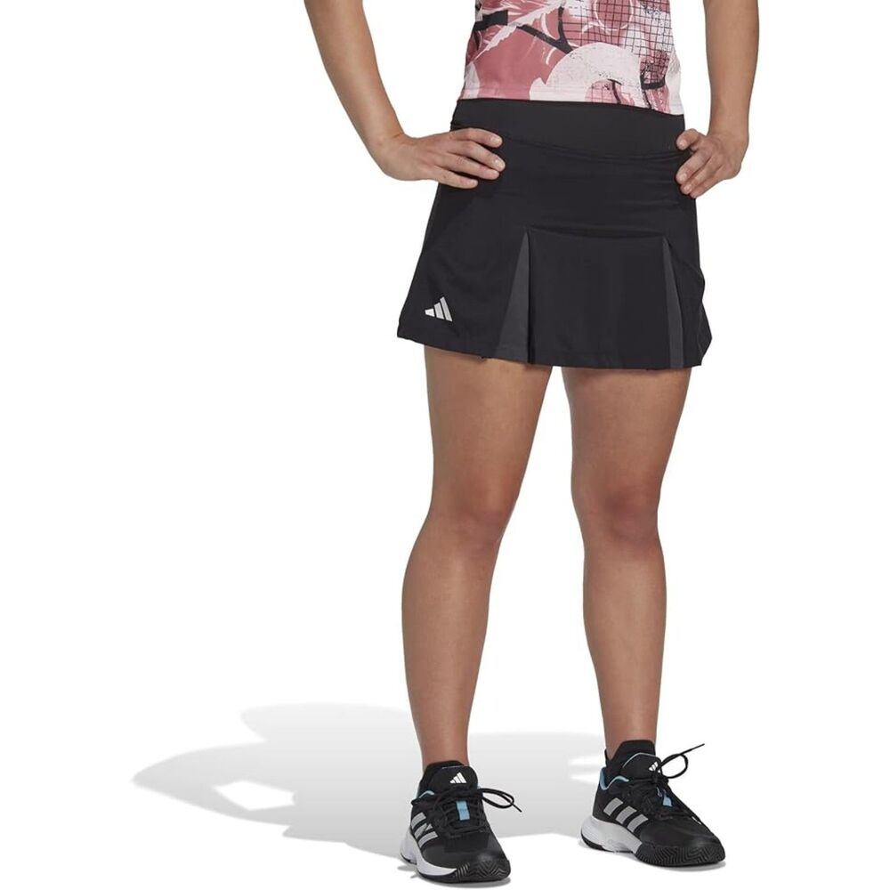 Adidas Womens Club Pleated Skirt Tennis Casual Casual - White
